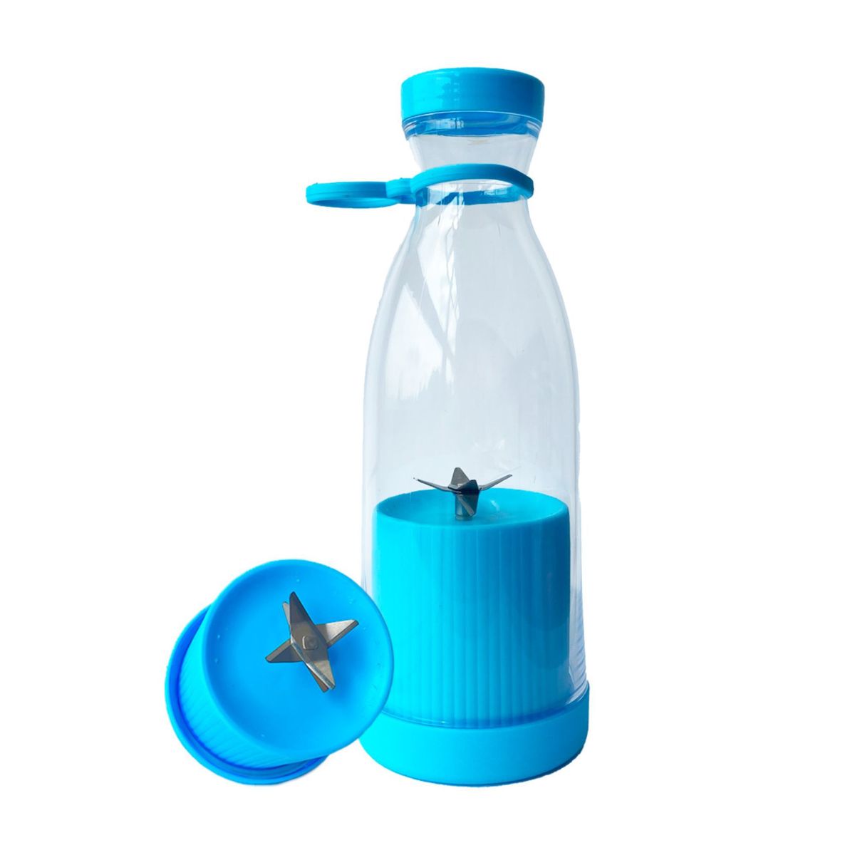 GENERICO - Licuadora Portátil 380 ML Azul.