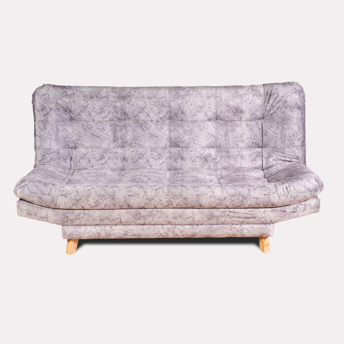 ARMONIA HOME - Sofá Cama Valencia Marmol Plata 3 PTOS 180x84x85 + Cojines