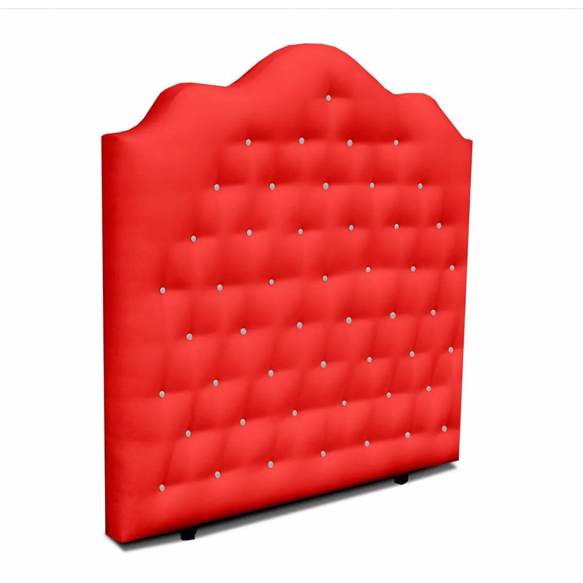 MAGIC CLASS - CABECERO DEACON DE PISO120X120 MICROFIBRA ROJO
