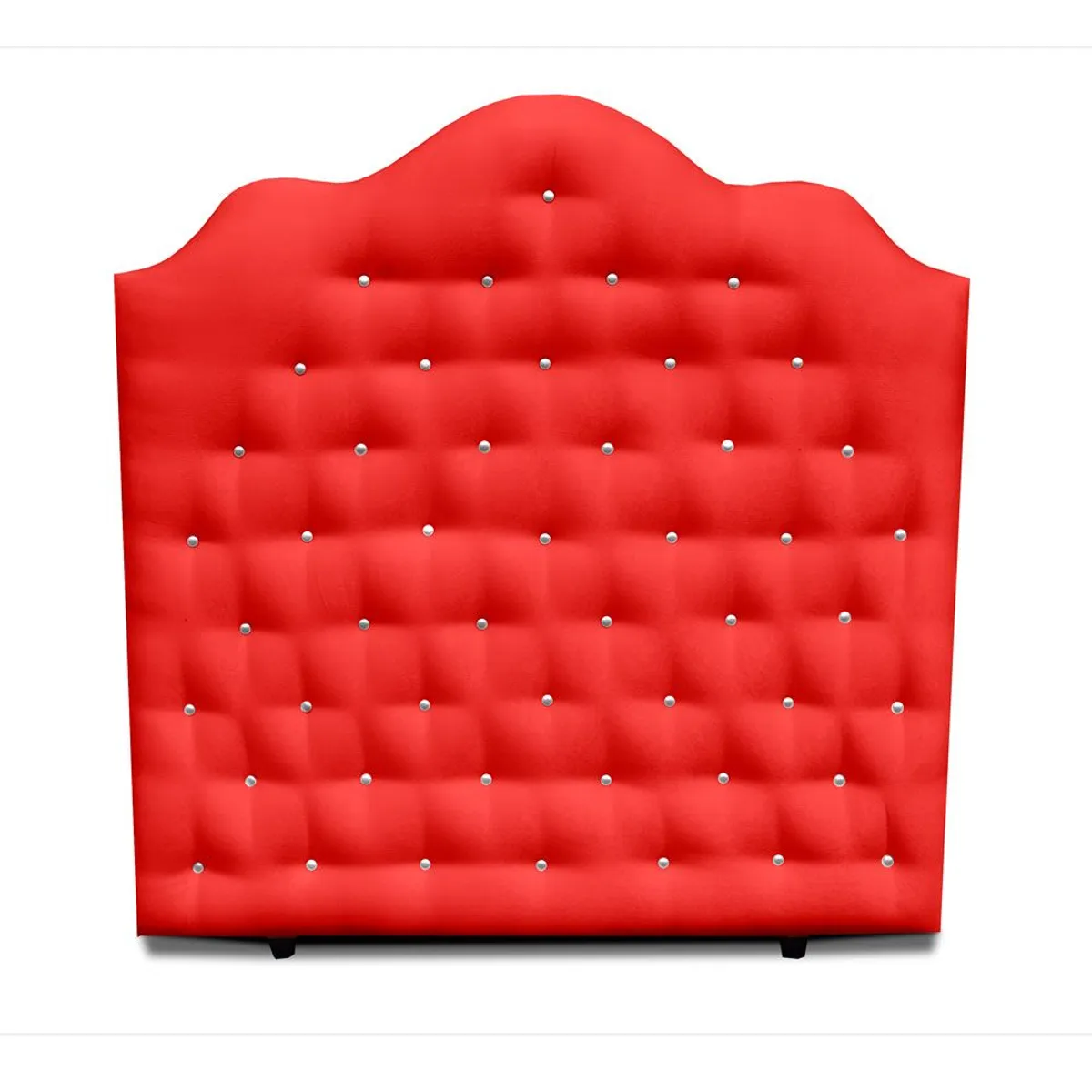 MAGIC CLASS - CABECERO DEACON DE PISO120X120 MICROFIBRA ROJO