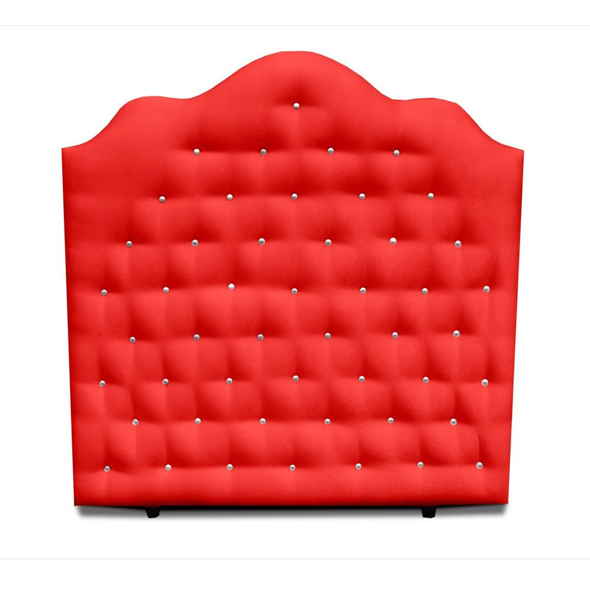MAGIC CLASS - CABECERO DEACON DE PISO160X120 ECOCUERO ROJO