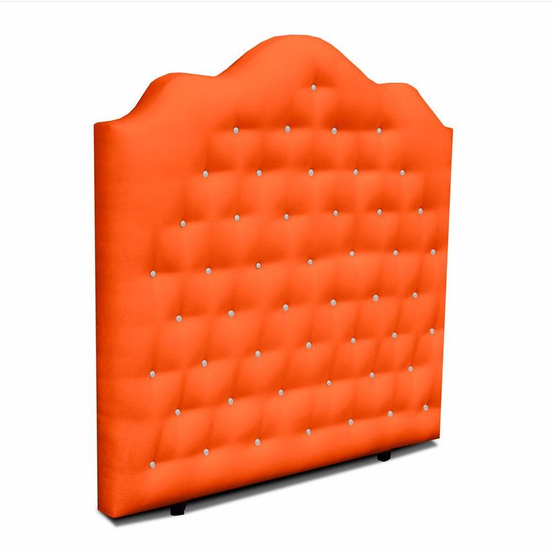 MAGIC CLASS - CABECERO DEACON DE PISO160X120 MICROFIBRA NARANJA
