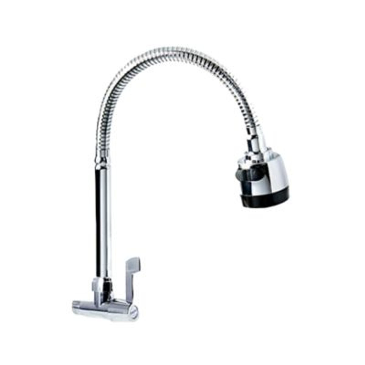 GENERICO - Llave lavaplatos pared acero