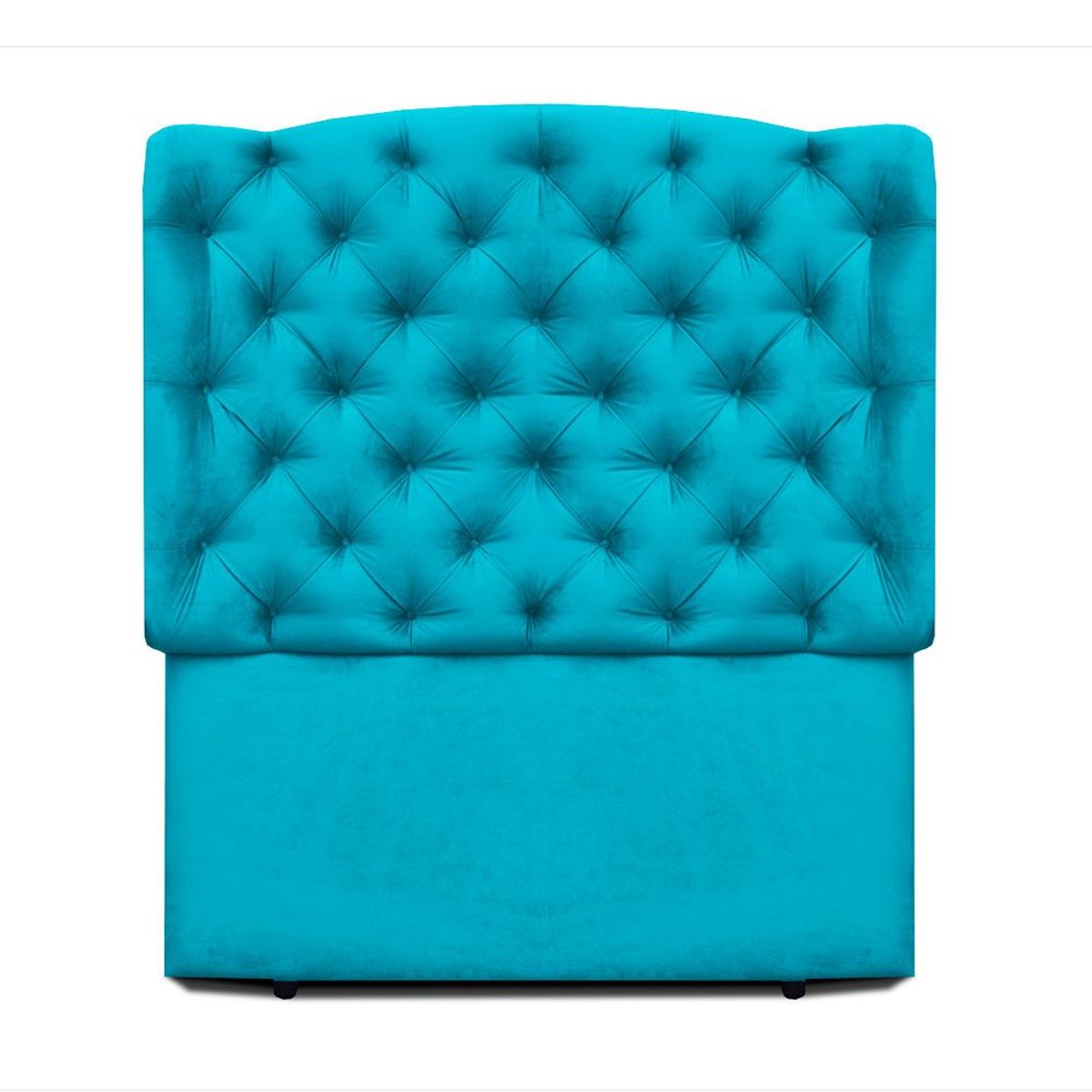 MAGIC CLASS - CABECERO ROYAL DE PISO100X120 MICROFIBRA AZUL