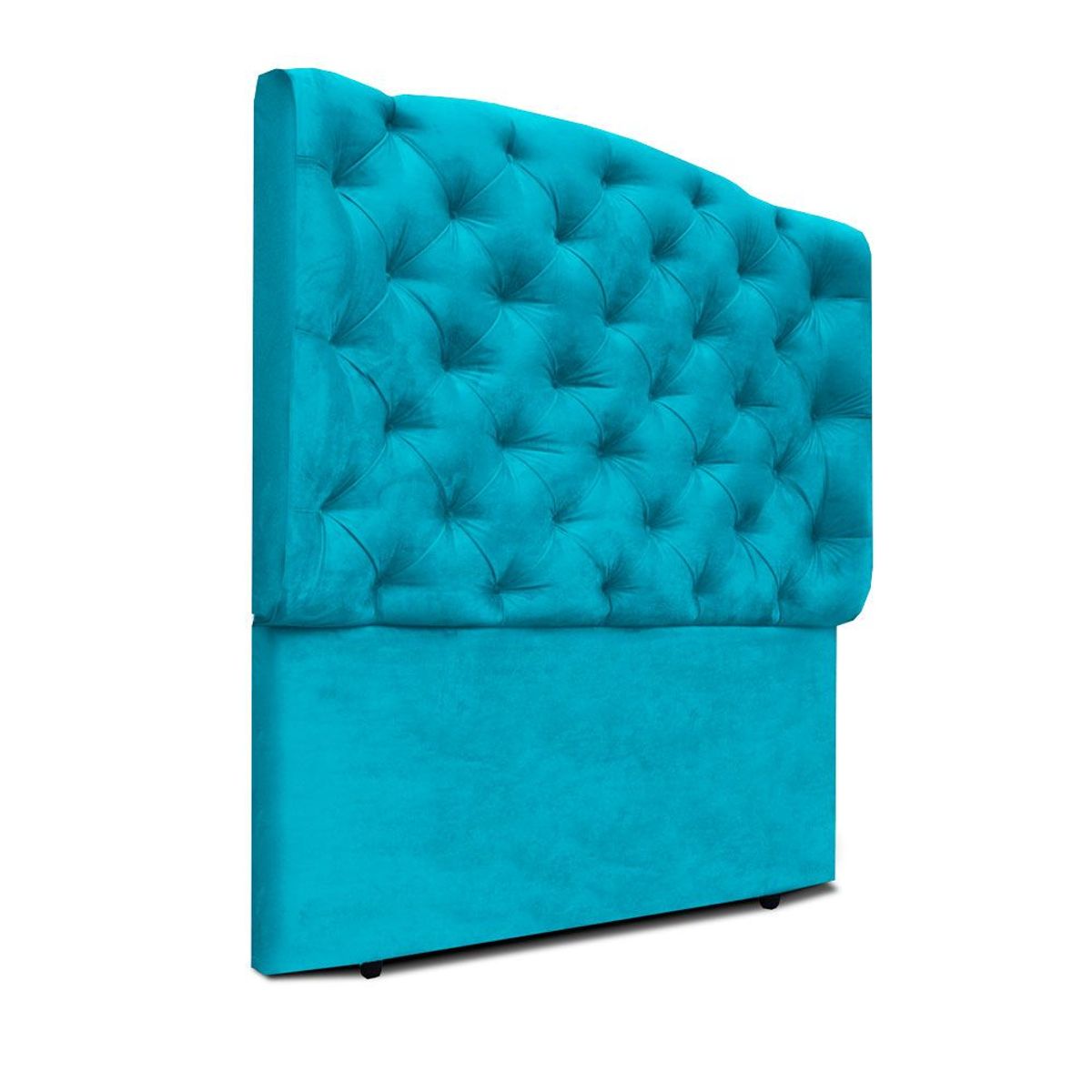 MAGIC CLASS - CABECERO ROYAL DE PISO100X120 MICROFIBRA AZUL