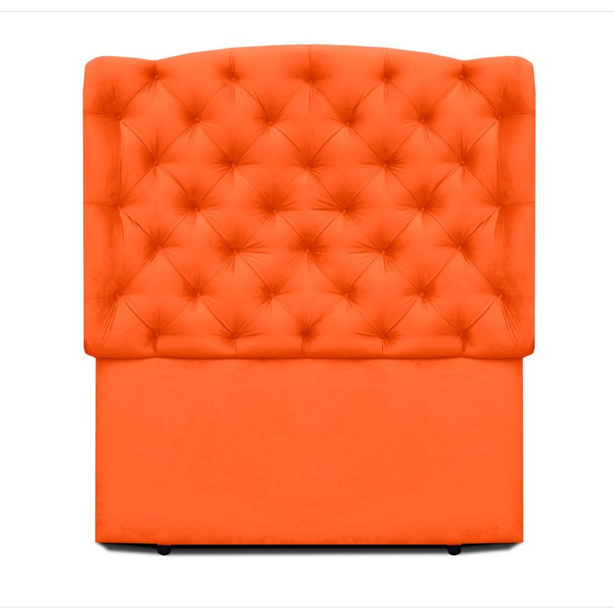 MAGIC CLASS - CABECERO ROYAL DE PISO120X120 MICROFIBRA NARANJA