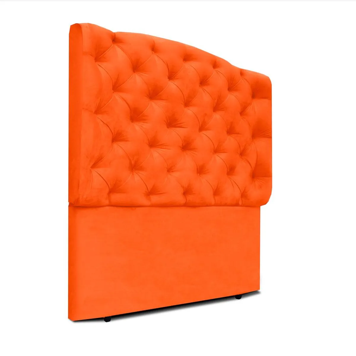 MAGIC CLASS - CABECERO ROYAL DE PISO120X120 MICROFIBRA NARANJA
