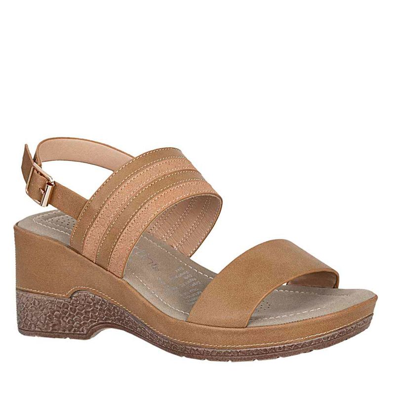 FRATTINI - Plataforma de Mujer marca FRATTINI en Color CAMEL  / SAND.3J8130-10