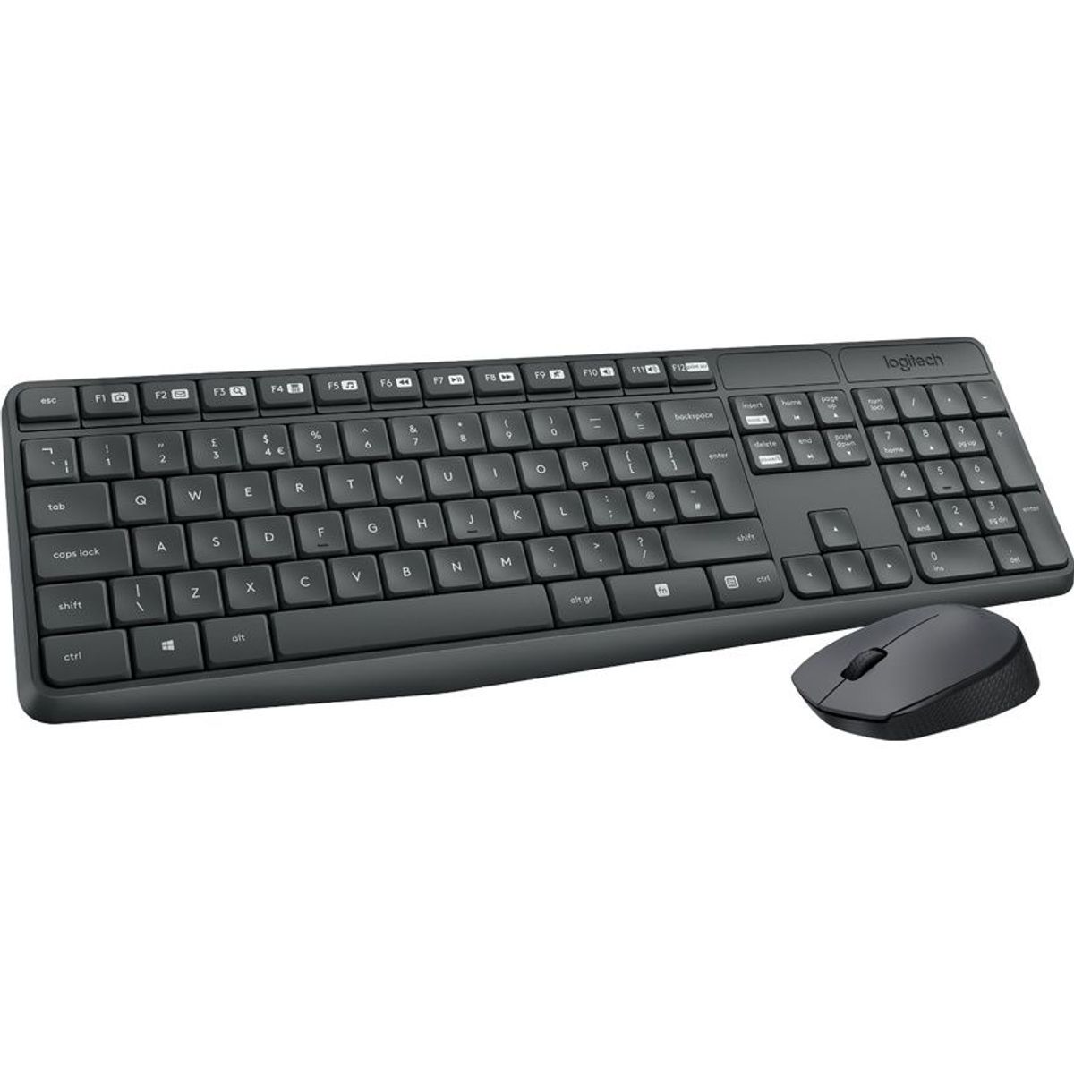 LOGITECH - Combo Inalámbrico Logitech Mk235 + Alfombrilla Xl 80x30cm