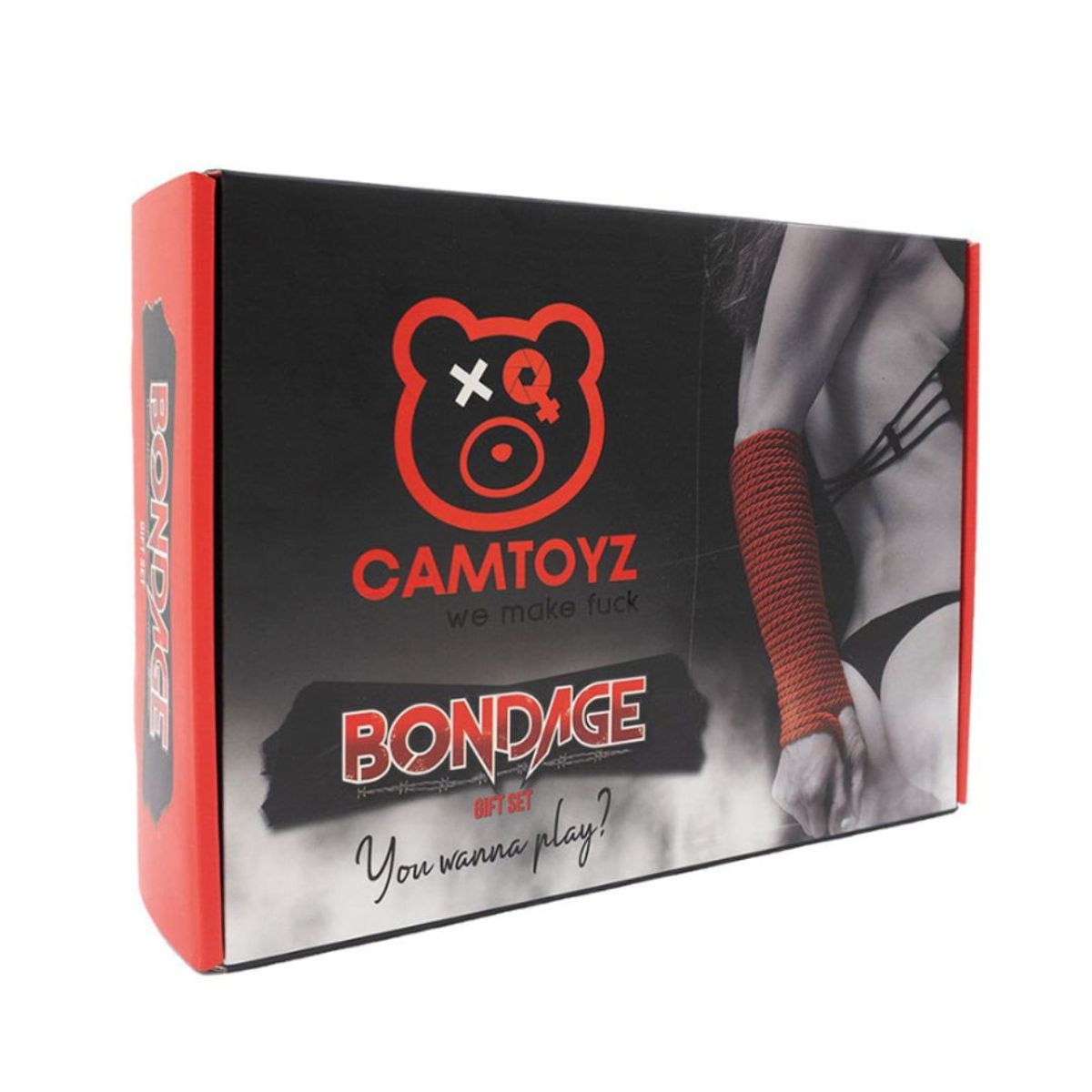 GENERICO - Kit erótico Bondage Sado sexual Fiore CamToyz Blanco BDSM