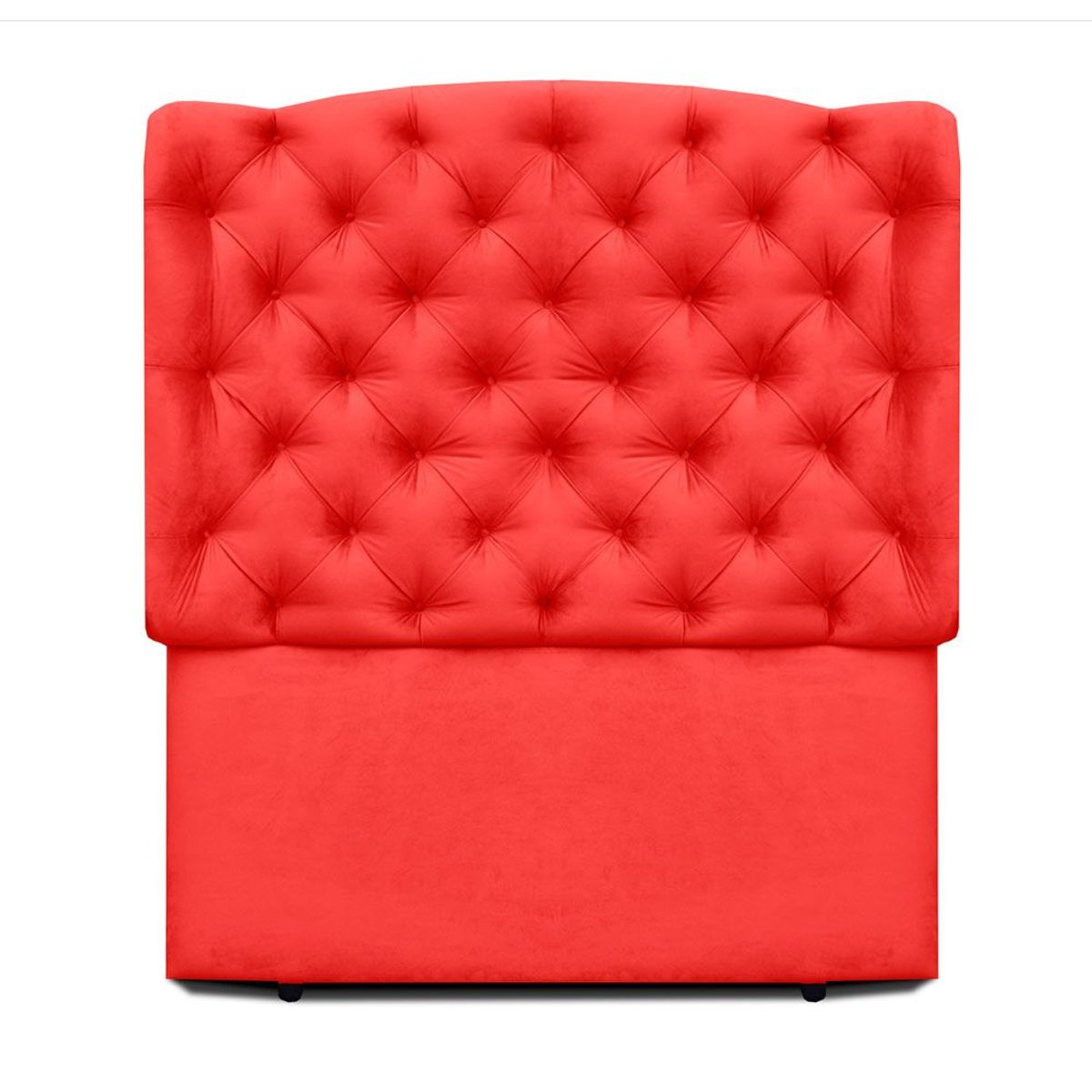 MAGIC CLASS - CABECERO ROYAL DE PISO160X120 MICROFIBRA ROJO