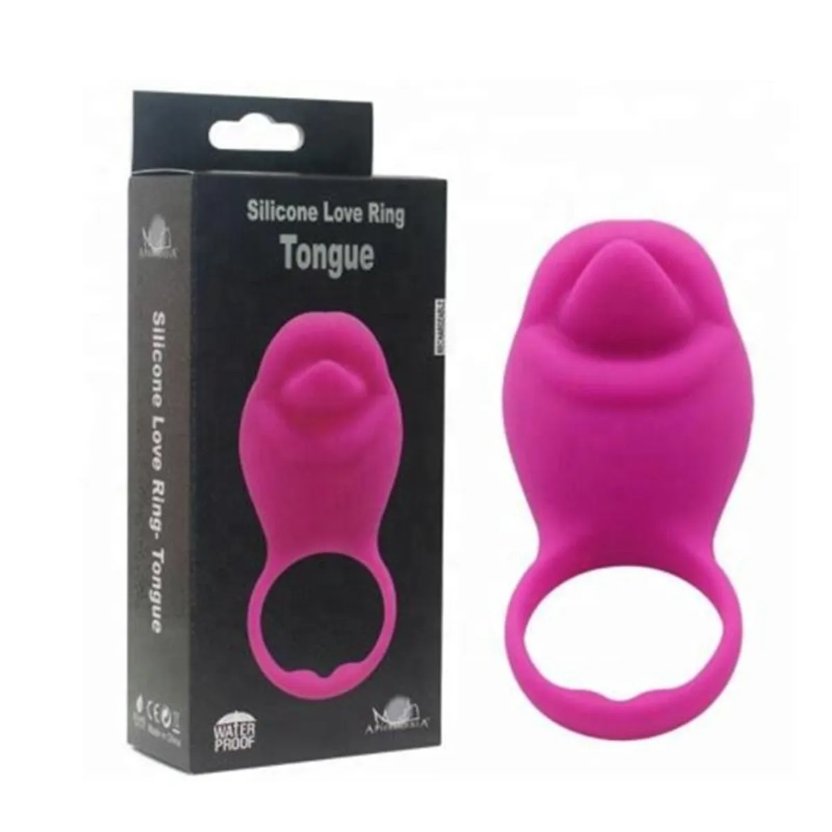 GENERICO - Anillo Vibrador Para El Pene Delfín Rosado