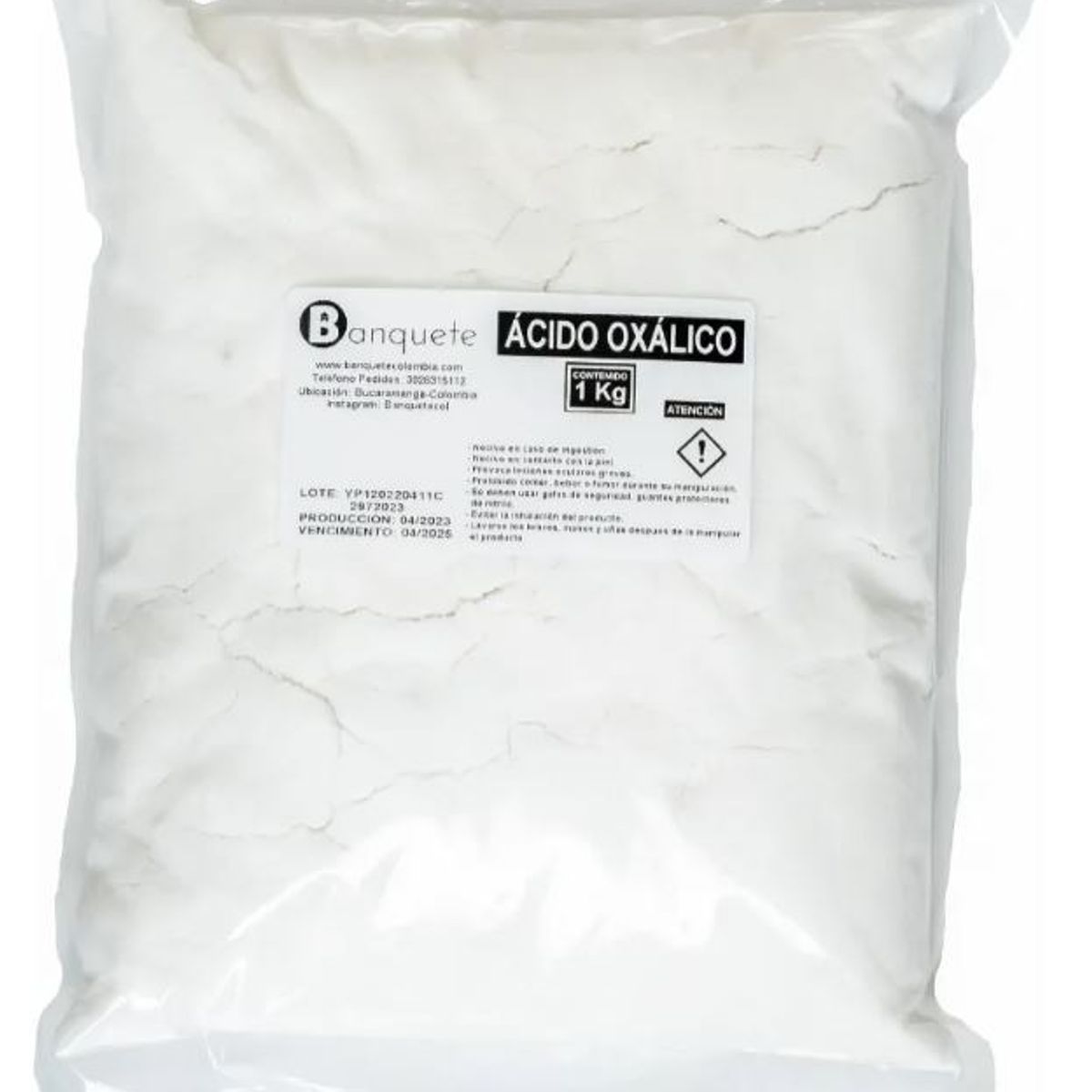 GENERICO - Acido Oxalico Puro en polvo 1kg