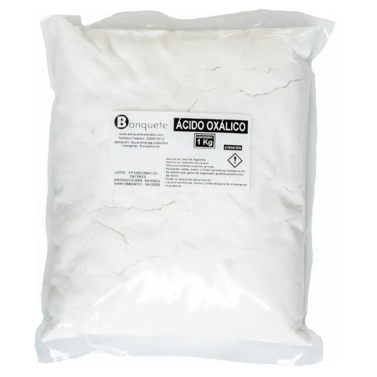 GENERICO - Acido Oxalico Puro en polvo 1kg