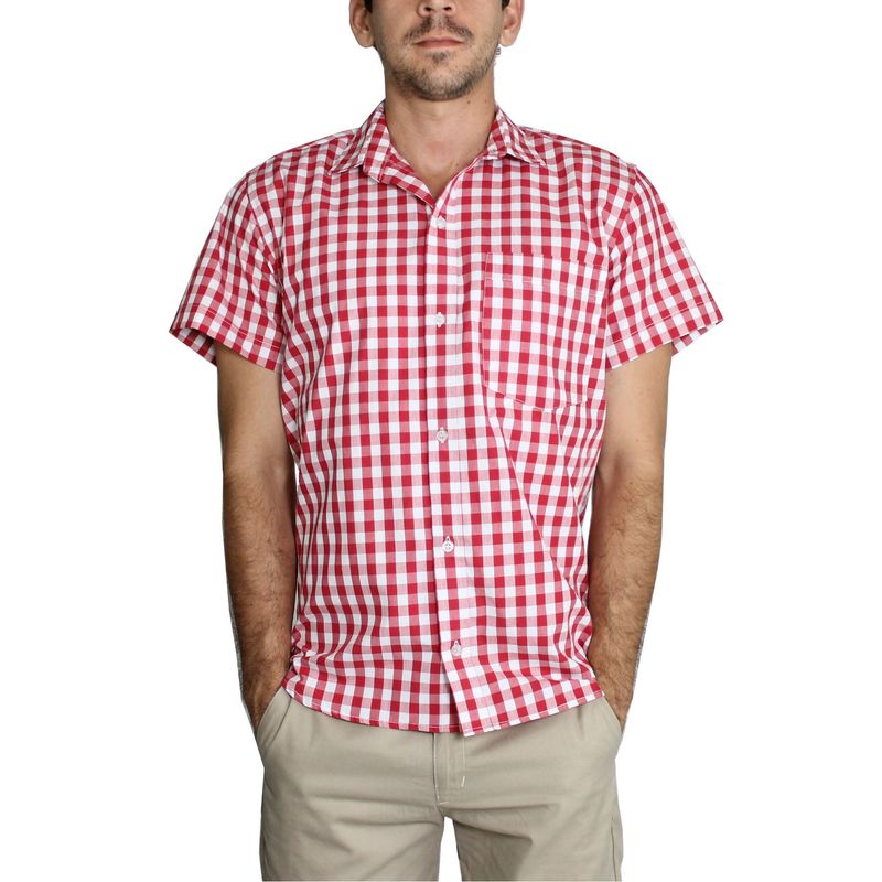 ARANZAZU - Camisa a cuadros manga corta Aranzazu
