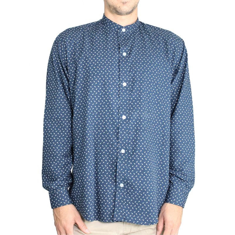 ARANZAZU - Camisa casual cuello mao estampado flores Aranzazu