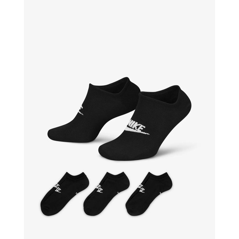 NIKE - MEDIAS NIKE SPORTSWEAR EVERYDAY ESSENTIAL BLANCO NEGRO