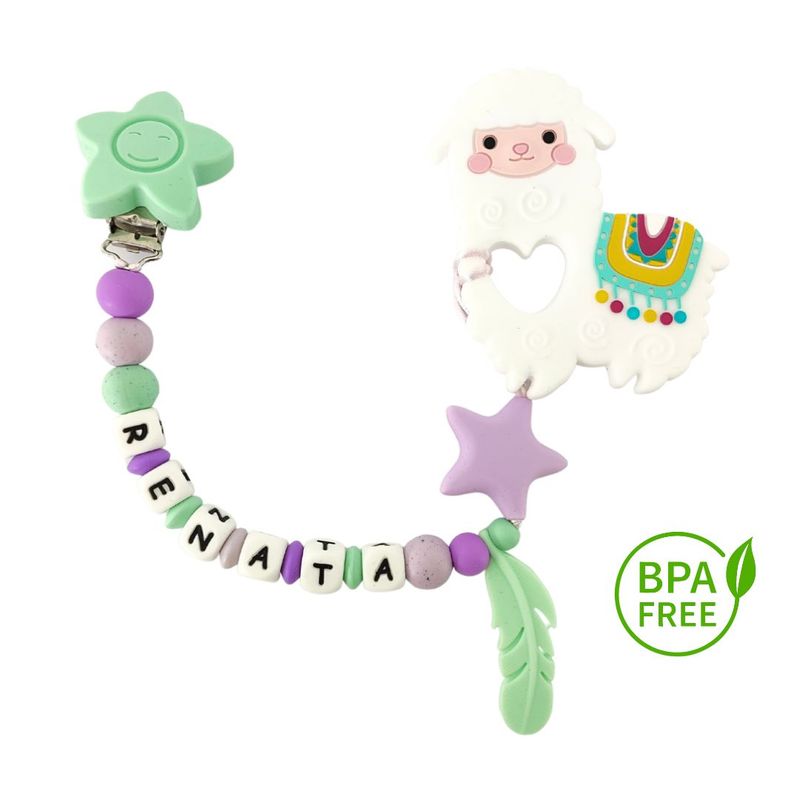 MAMI MAUSS - Chupetero con el nombre de tu bebé