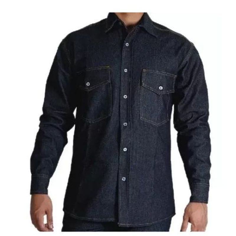 AFM - Camisas Jean  Índigo