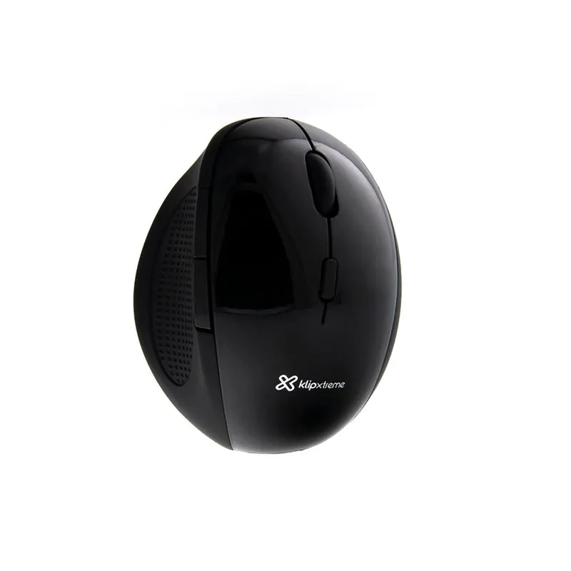 KLIP XTREME - Mouse KlipXtreme KMW-500BK Inalámbrico/Ergonómico/6 Botones