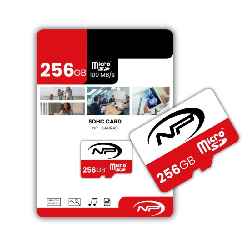 NEW PRINT - Memoria Micro SD Newprint 256GB clase 10