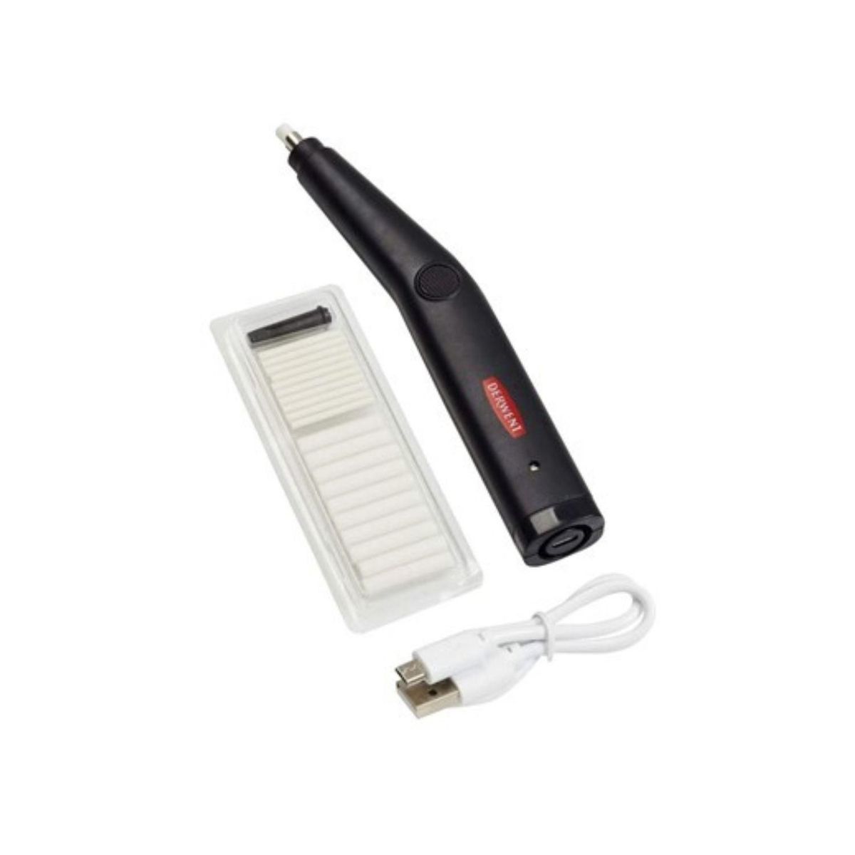 GARABATOS - Borrador Electrico Usb + Rpto  Derwent