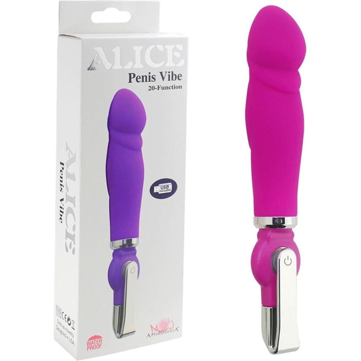 GENERICO - Vibrador Yoda Fucsia