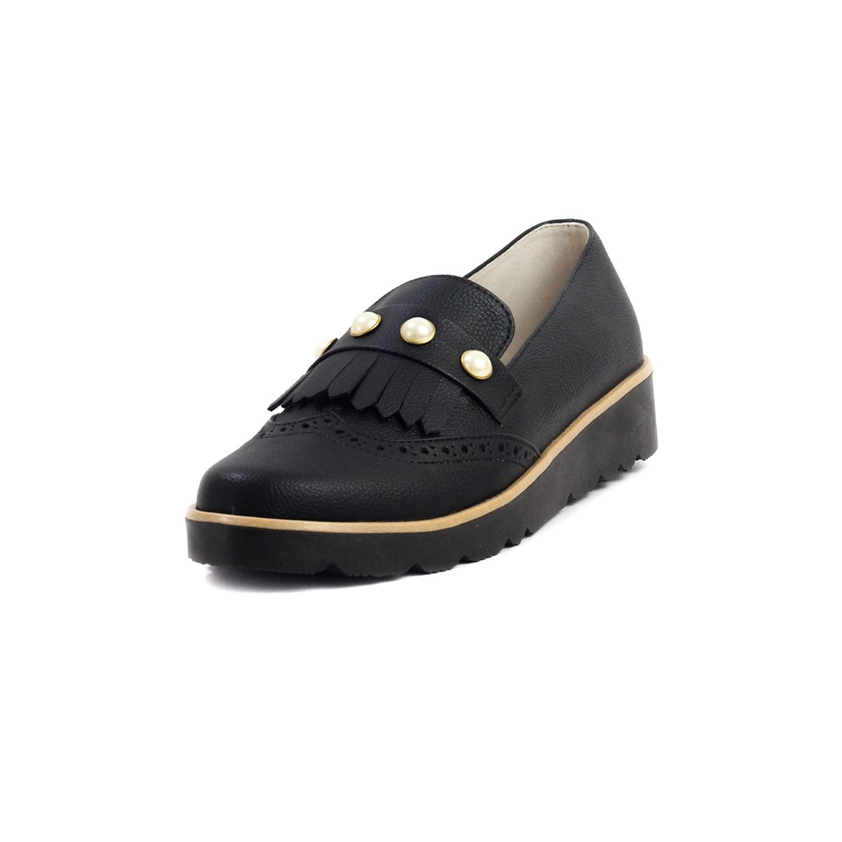 BALLERINA - Mocasines Negro Ballerinas Anny