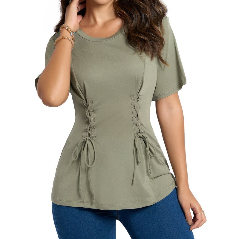 CROYDON - Blusa Claudia Verde Militar para Mujer Croydon