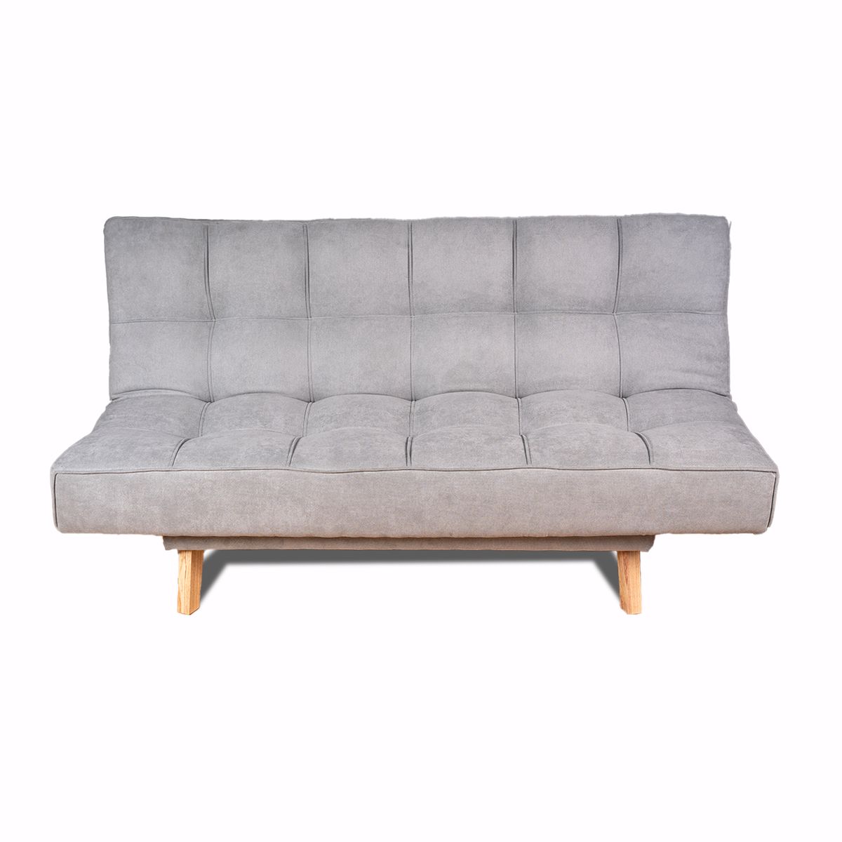 ARMONIA HOME - Sofá Cama Emma Gris Plata 3 PTOS