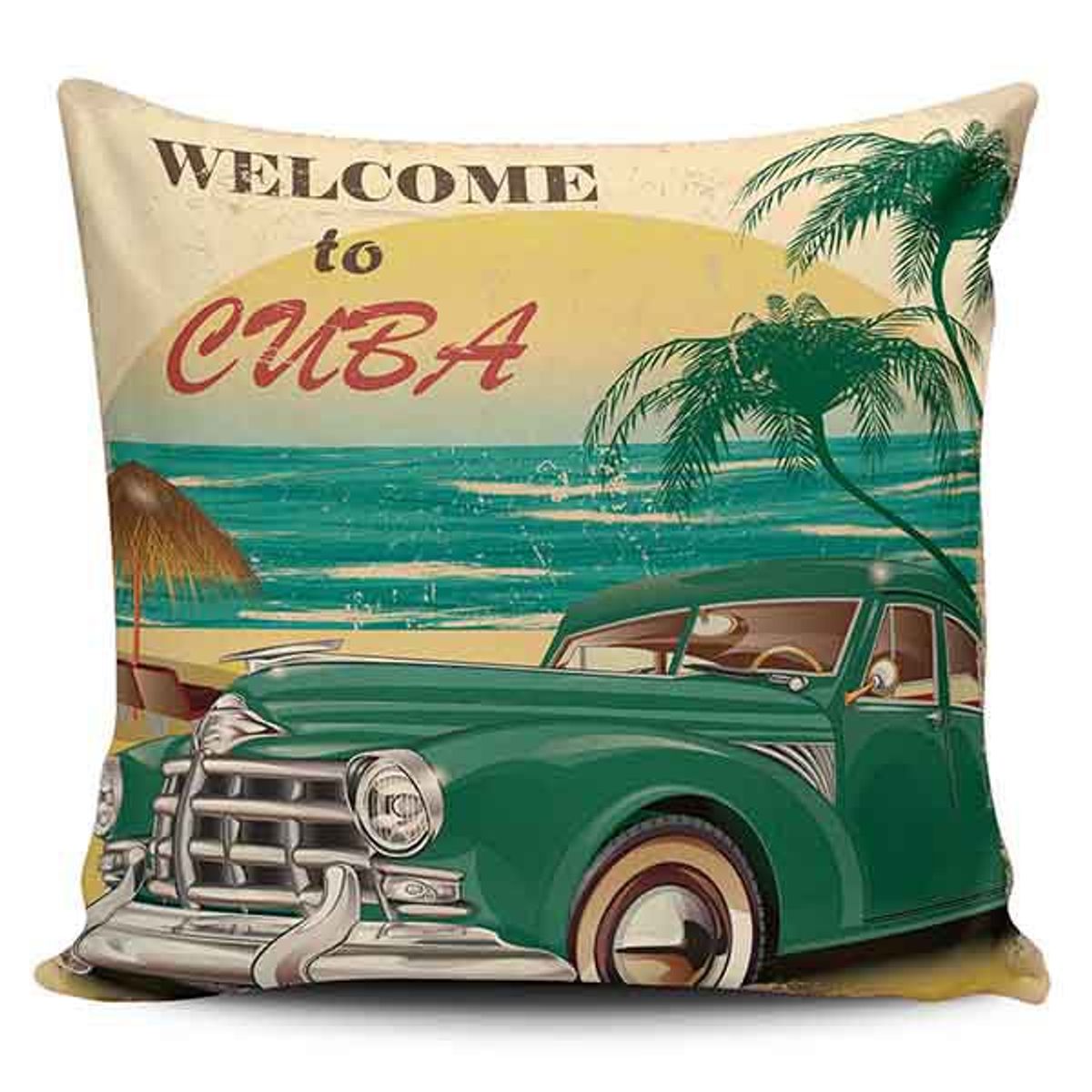 TAYRONA STORE - Funda Cojin Sin Relleno Cuba Vintage