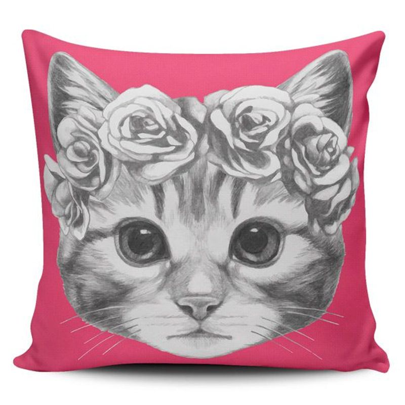 TAYRONA STORE - Funda Cojin Sin Relleno Gato 67