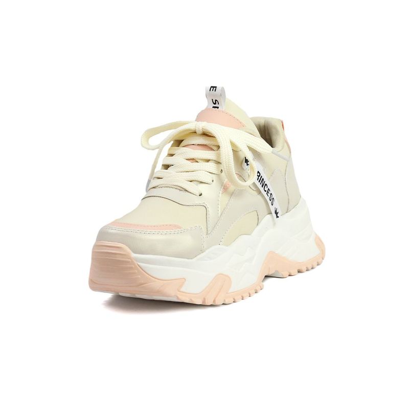 BALLERINA - Tenis Mujer Beige Multicolor Ballerinas Fashion