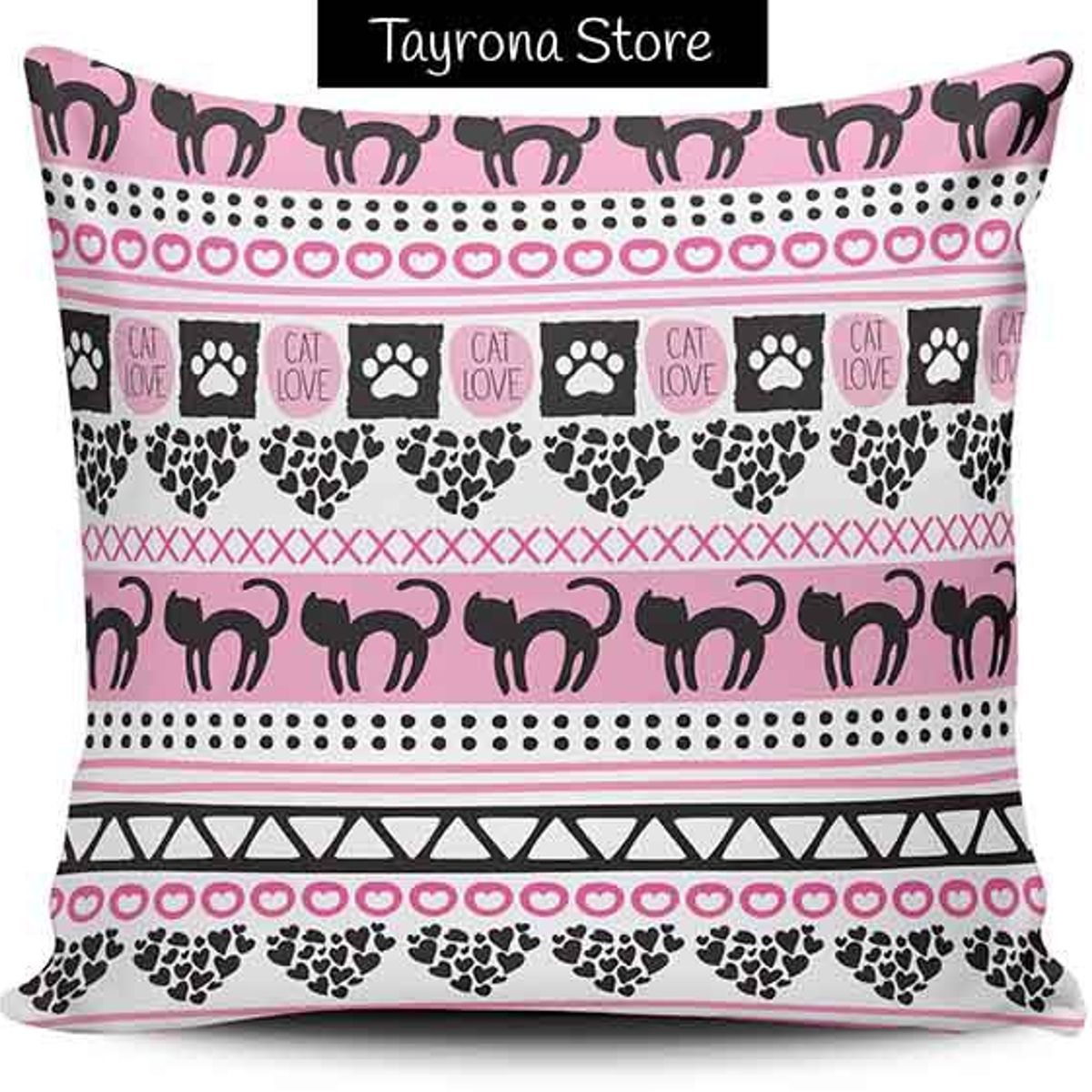 TAYRONA STORE - Funda Cojin Sin Relleno Gatos 49