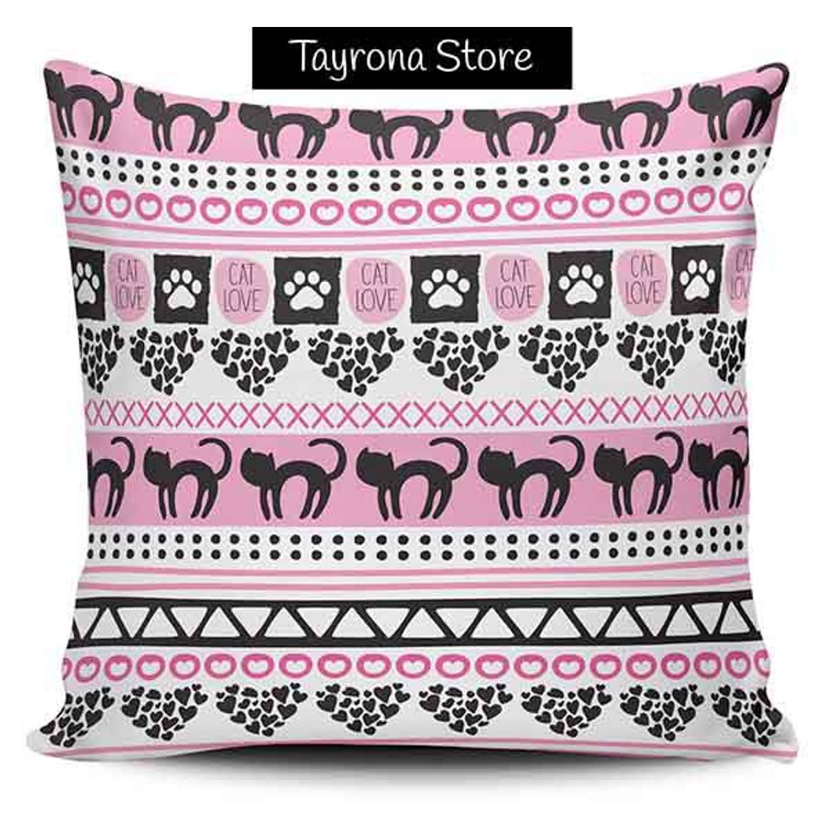 TAYRONA STORE - Funda Cojin Sin Relleno Gatos 49