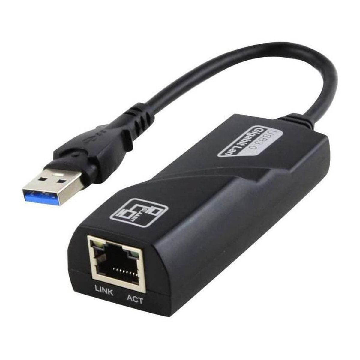 GENERICO - Adaptador Convertidor Usb 3.0 A Rj45 Lan Gigabit 10/100/1000