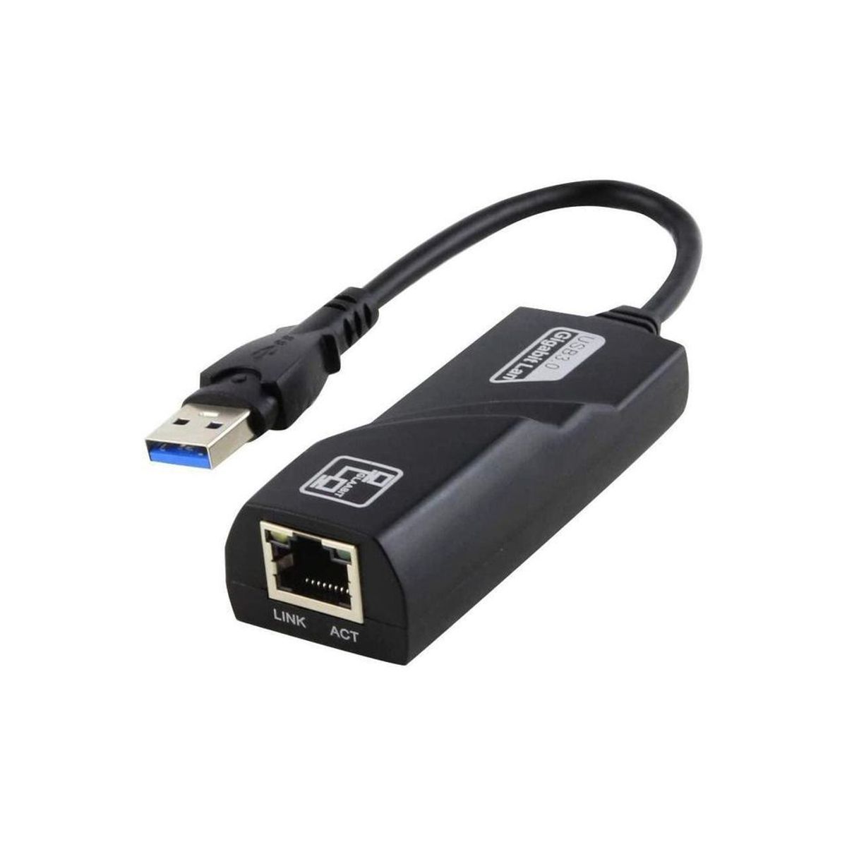 GENERICO - Adaptador Convertidor Usb 3.0 A Rj45 Lan Gigabit 10/100/1000
