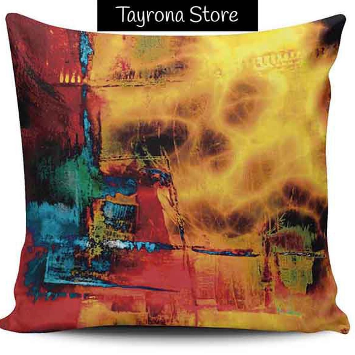 TAYRONA STORE - Funda Cojin Sin Relleno Abstracto 32 Colores 01