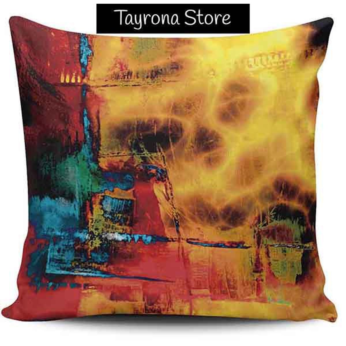 TAYRONA STORE - Funda Cojin Sin Relleno Abstracto 32 Colores 01