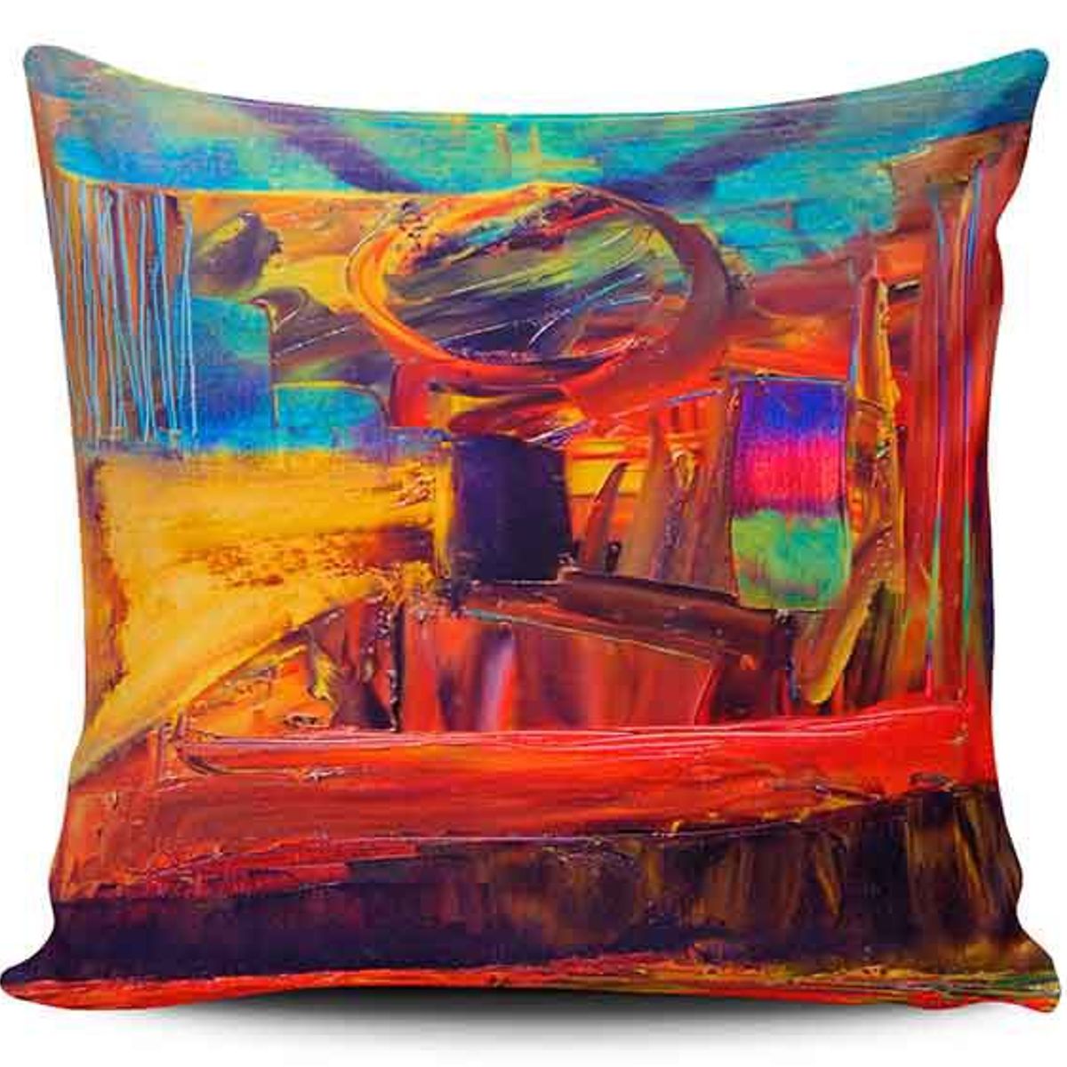 TAYRONA STORE - Funda Cojin Sin Relleno Abstracto 25