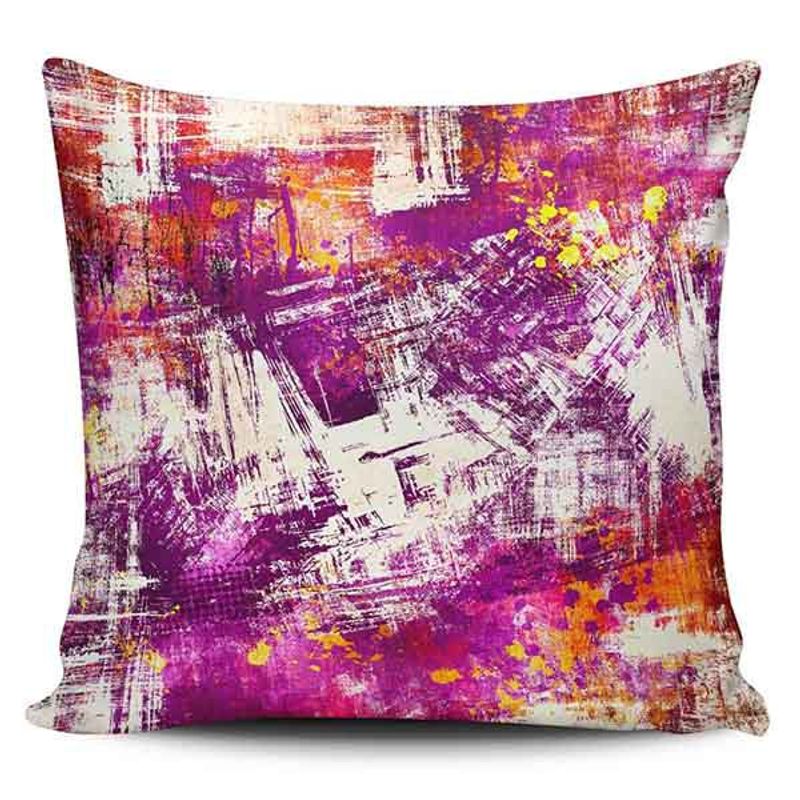 TAYRONA STORE - Funda Cojin Sin Relleno Abstracto 49 Fucsia