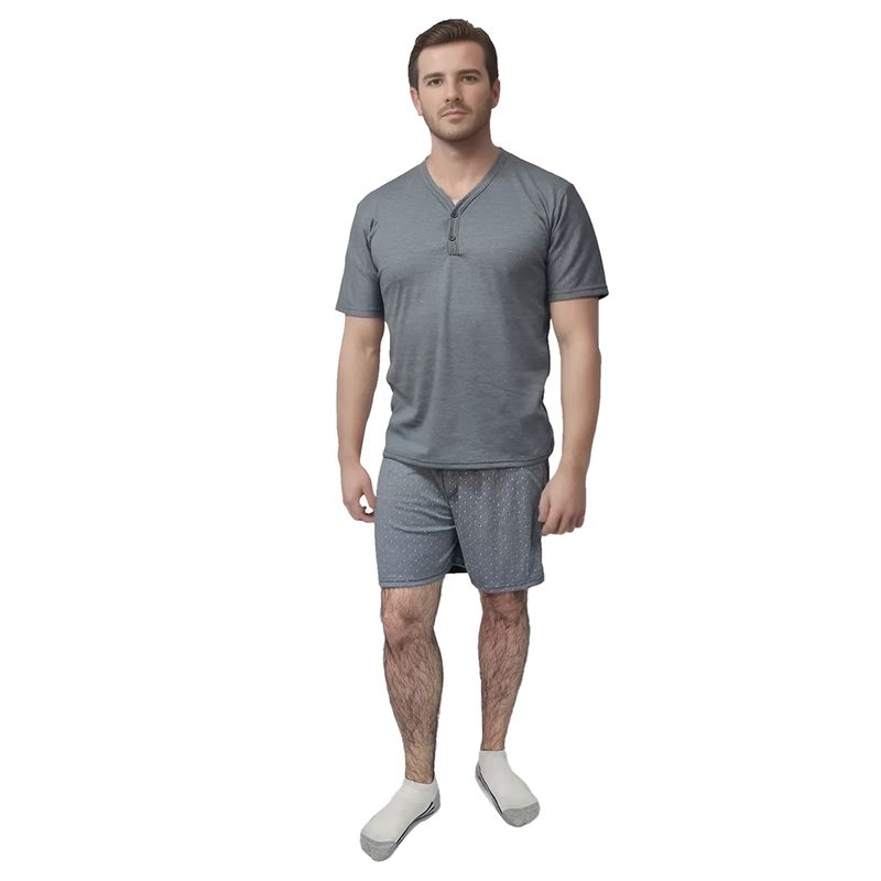 ROMANELLA - Pijama de  short Criestian CC para hombre Romanella