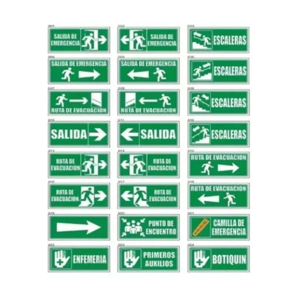 AFM - SEÑALIZACION  PLACA 30*15