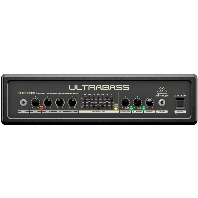 GENERICO - Amplificador de bajo BUGERA BXD3000H Negro