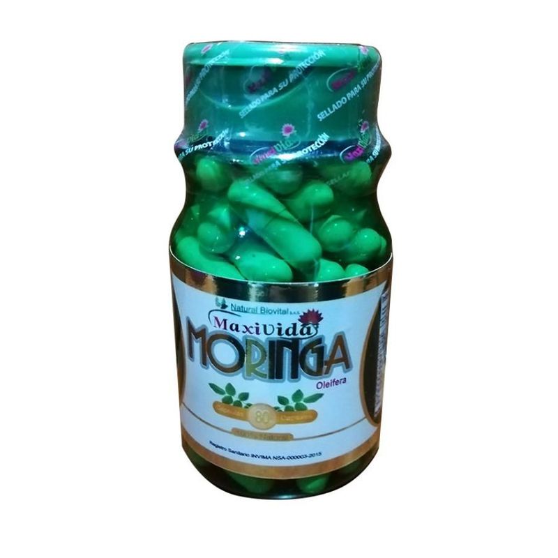 GENERICO - Moringa en cápsulas x 80 de 0,5g c/u