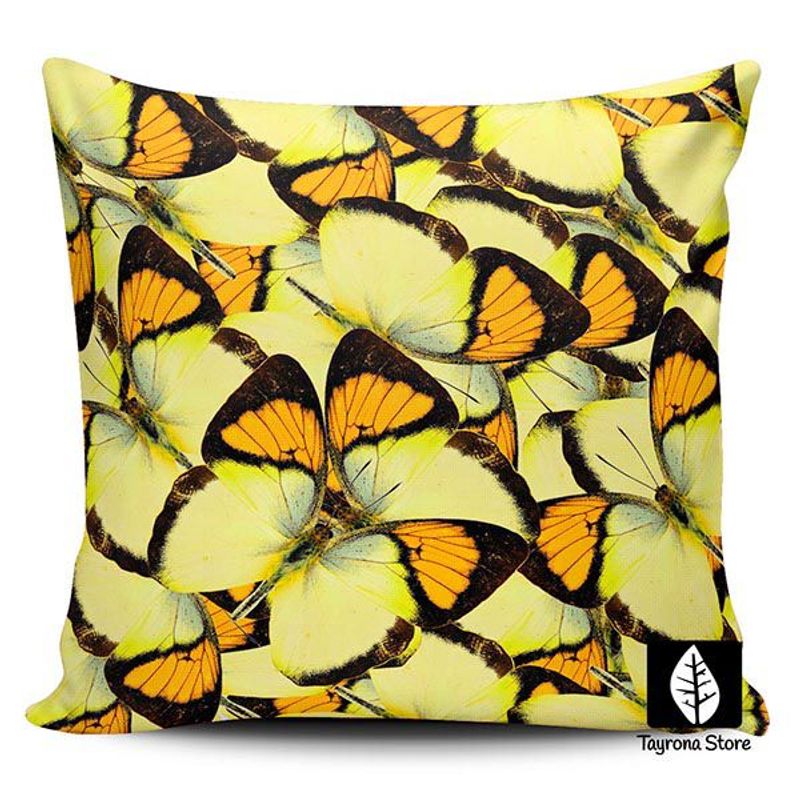 TAYRONA STORE - Funda Cojin Sin Relleno Mariposa 19
