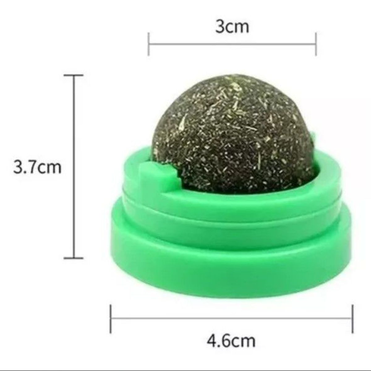 WUUFU - Juguete Catnip Hierva Natural Con Adhesivo Para Pared O Piso