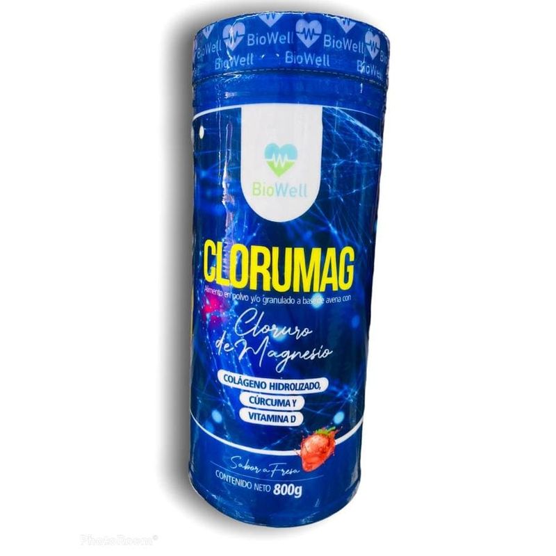 GENERICO - Cloruro magnesio colágeno hidrolizado cúrcuma y vitamina D 800g