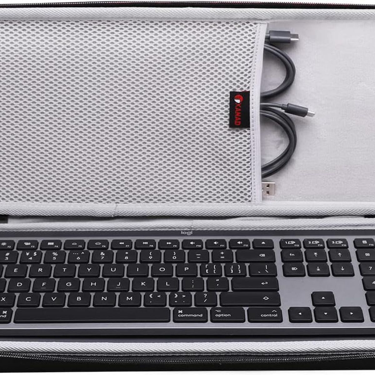 GENERICO - Estuche Rígido Teclado Logitech Mx Keys Inalámbrico 0593