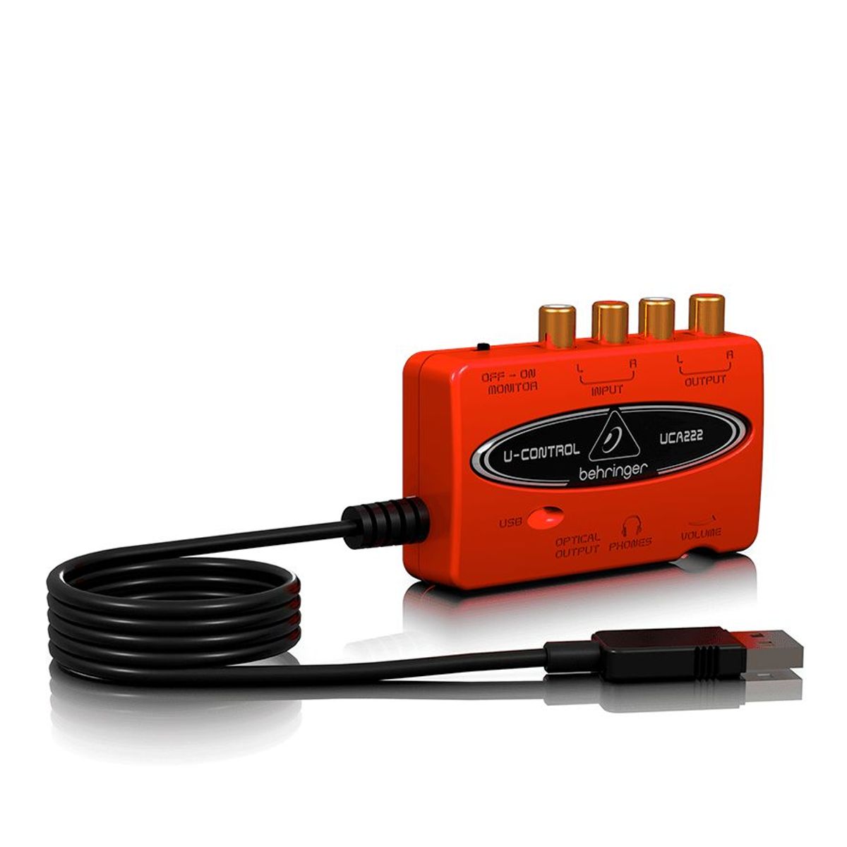 BEHRINGER - Interfaz BEHRINGER UCA222 Rojo